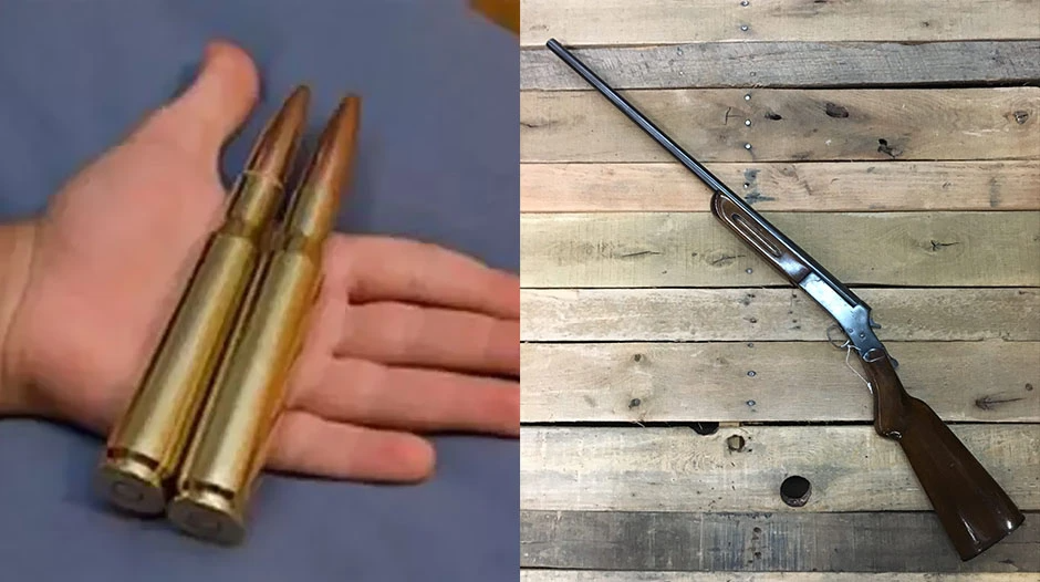 Shooting a .50 BMG Round out of a 12 Gauge Shotgun (VIDEO) - OTF,  Switchblade, Stiletto