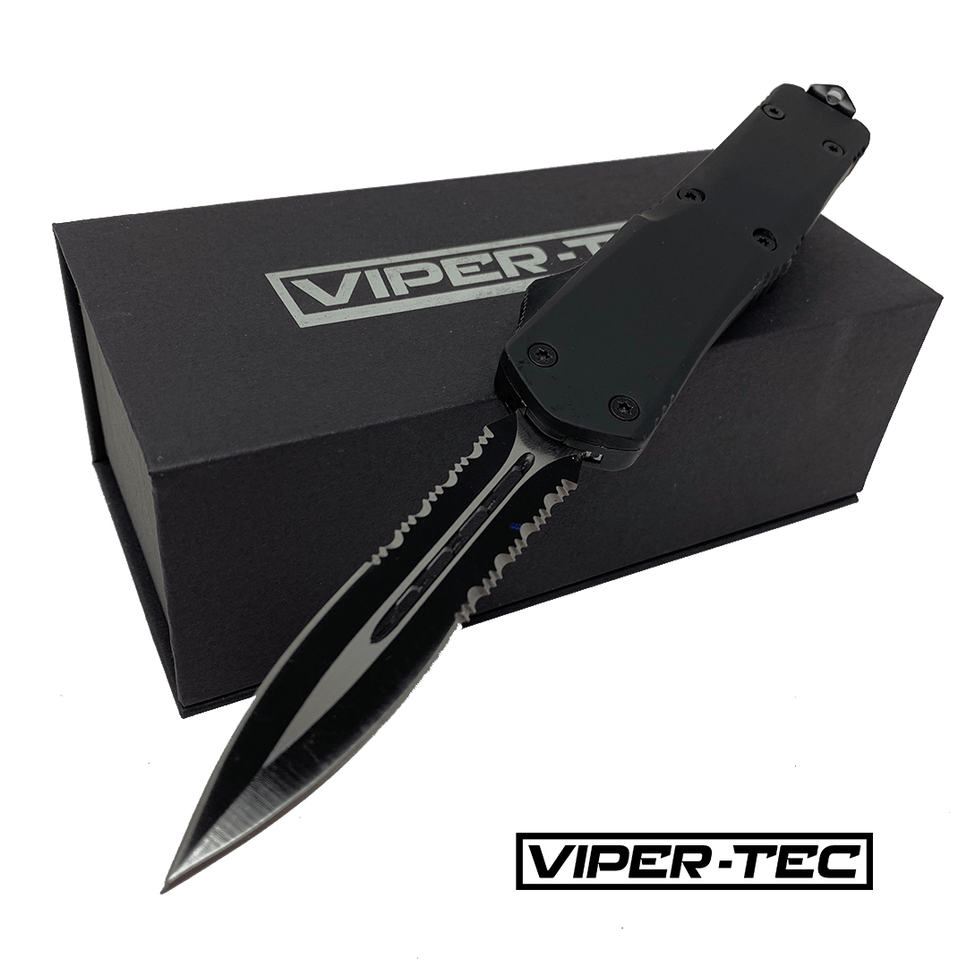 Viper Tec Chrome Knuckle OTF Pocket Knife